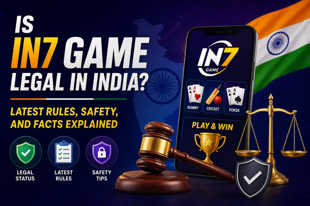 IN7 game legal in India